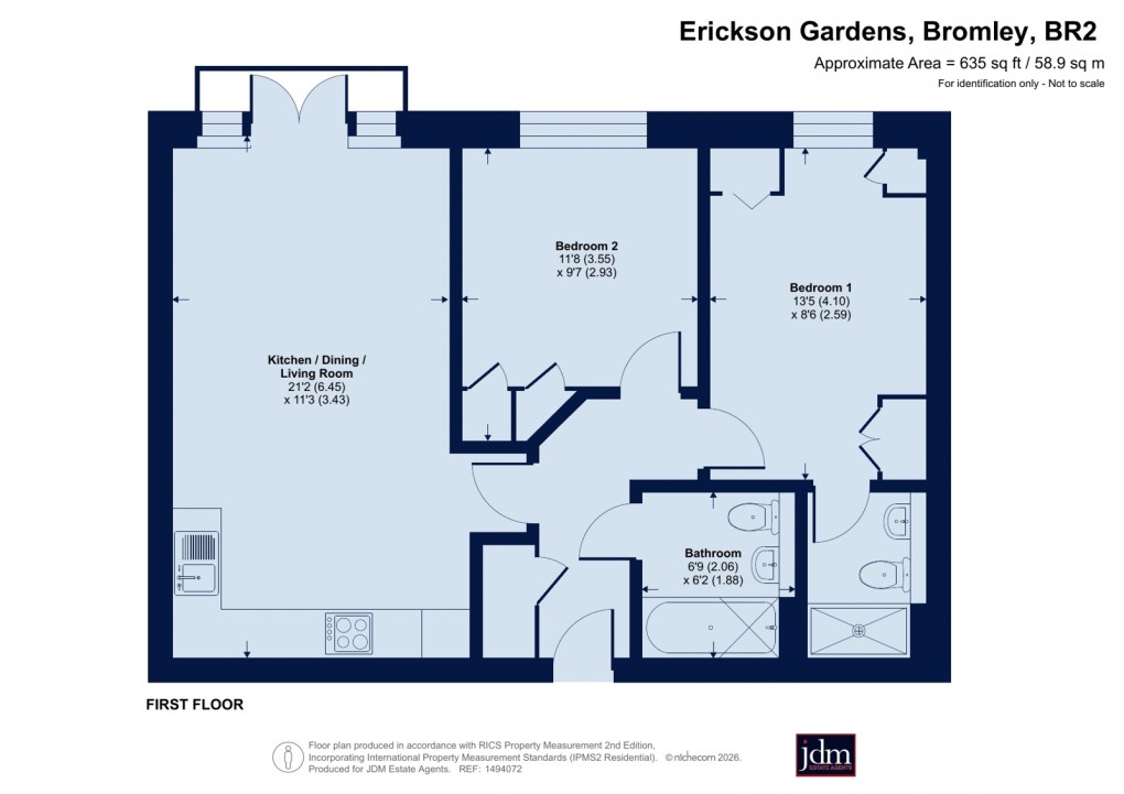 Floorplan for Bromley