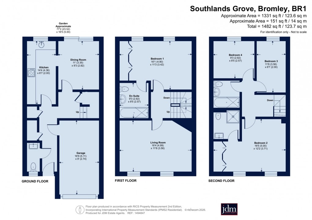Floorplan for Bromley, Kent