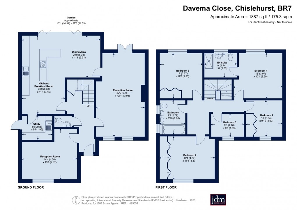 Floorplan for Chislehurst, Kent