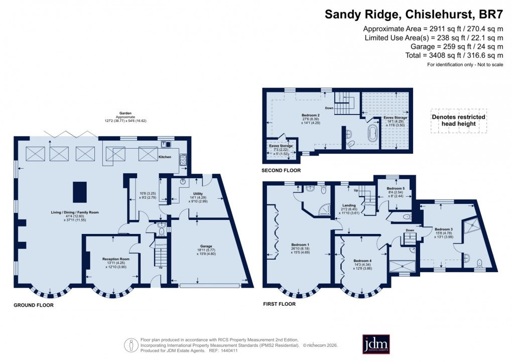 Floorplan for Chislehurst, Kent