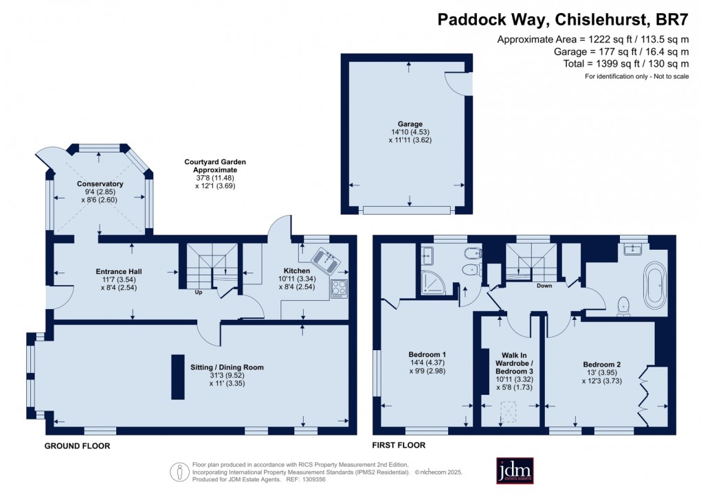Floorplan for Chislehurst, Kent