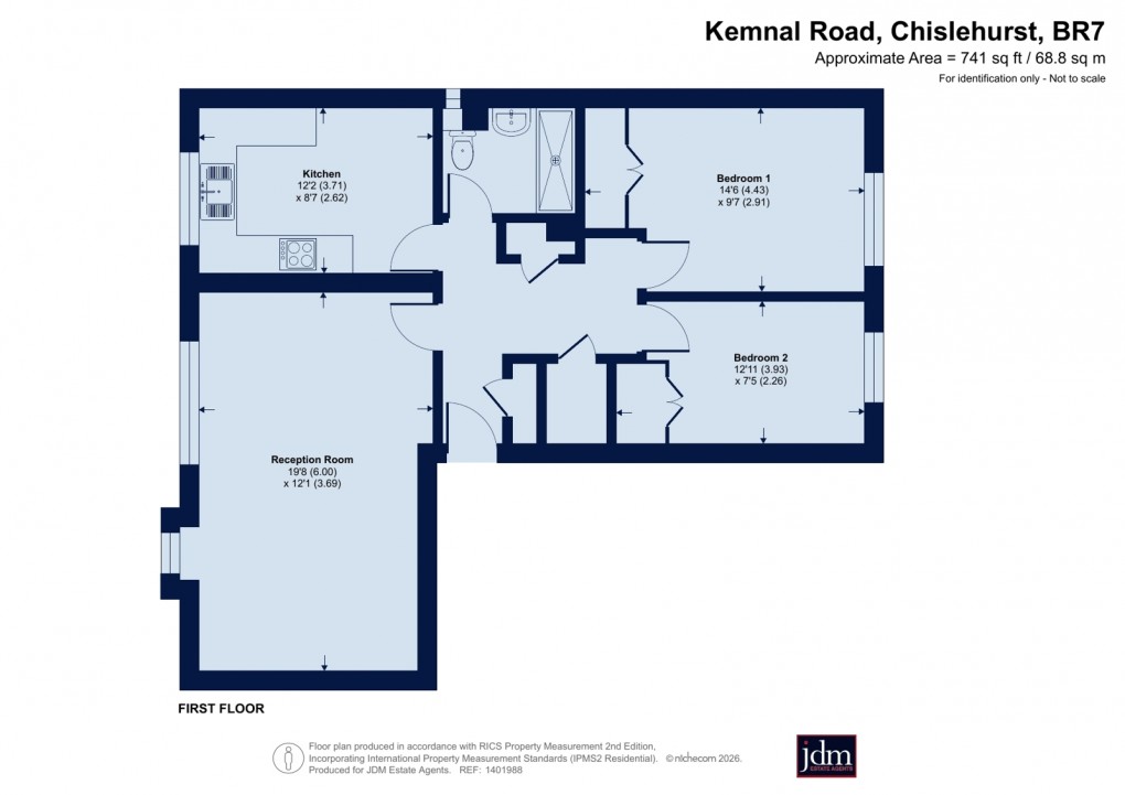 Floorplan for Chislehurst, Kent