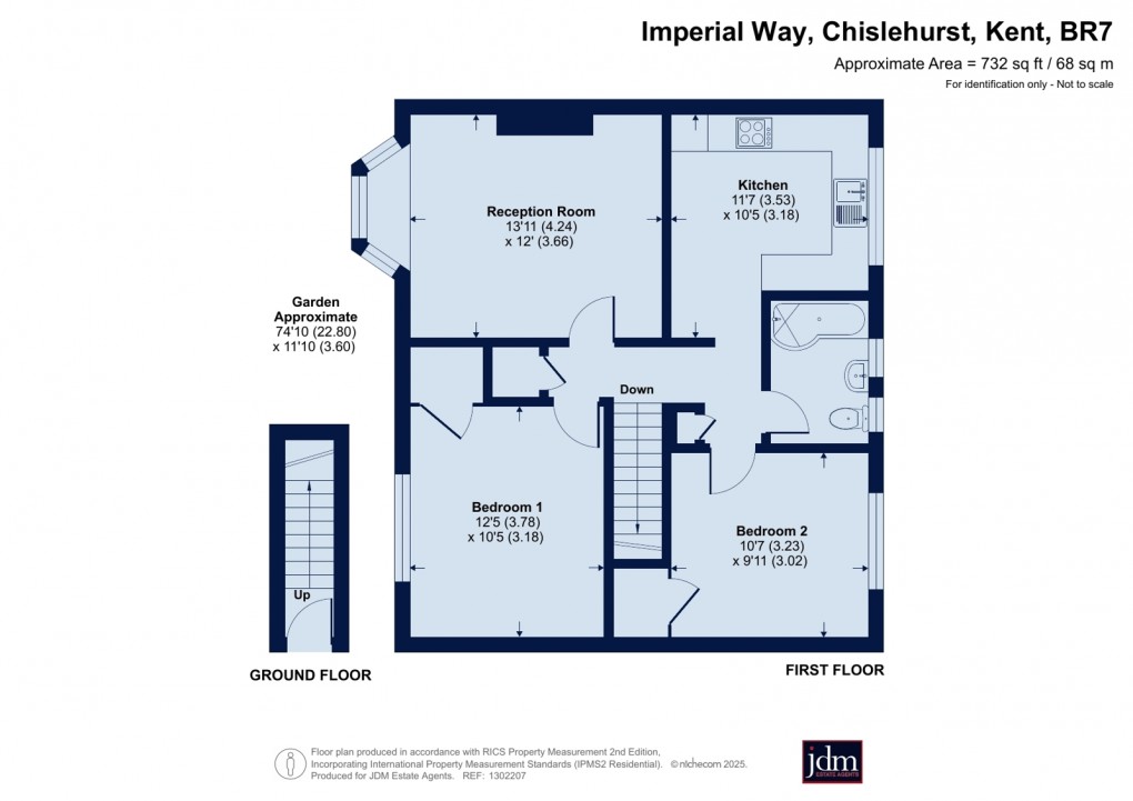 Floorplan for Chislehurst, Kent