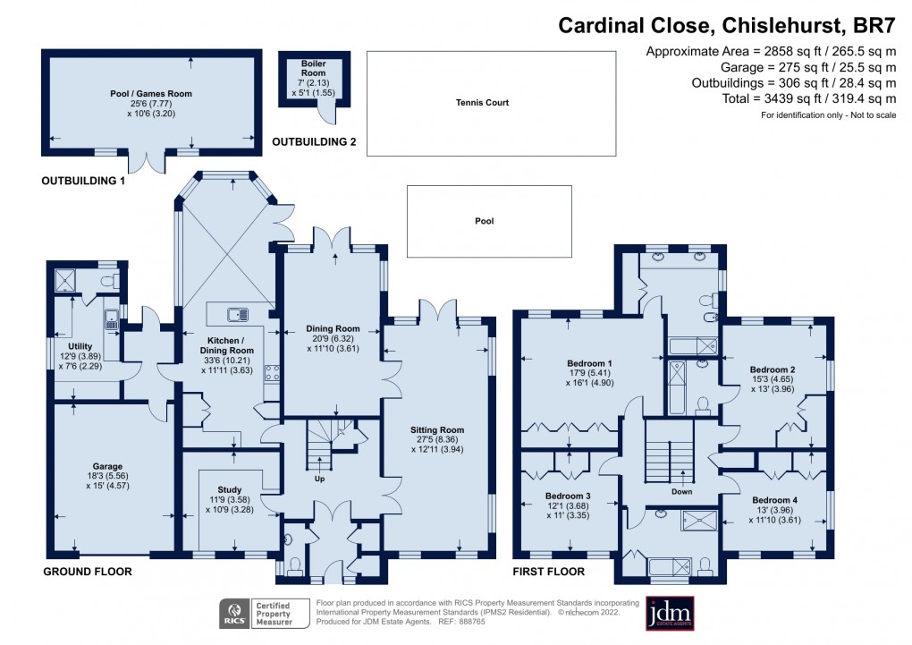 Floorplan for Chislehurst, Kent