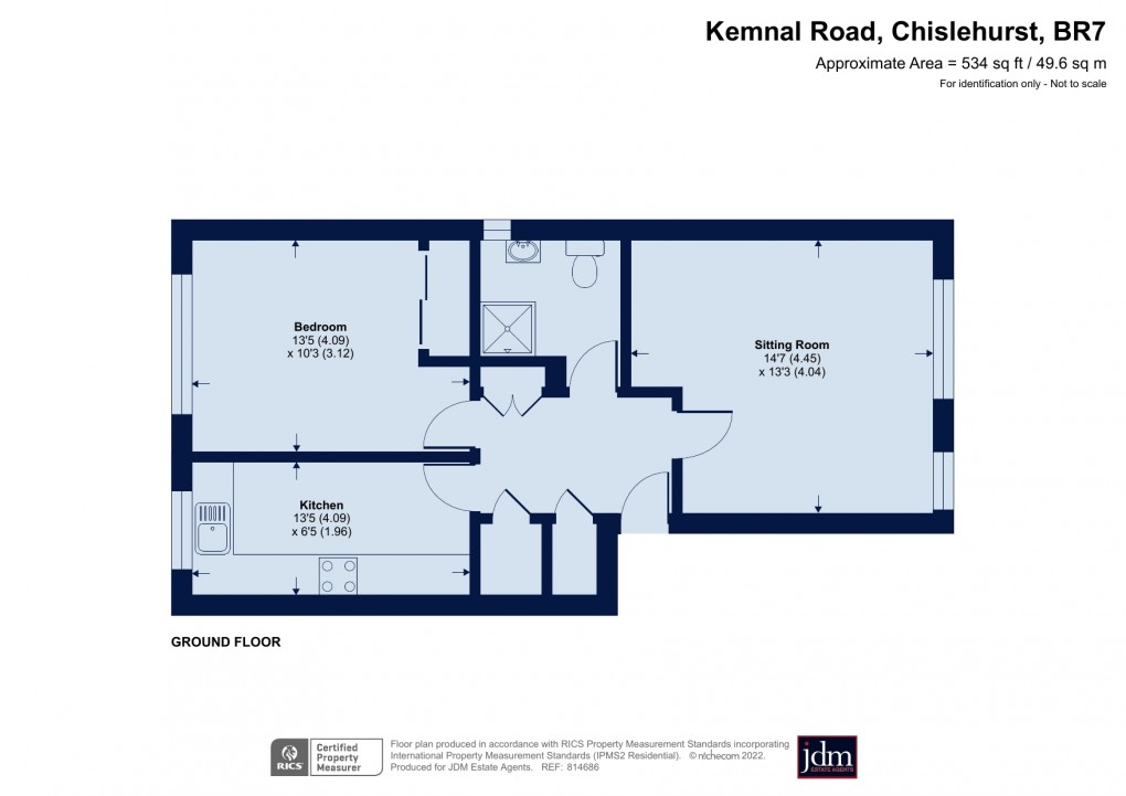 Floorplan for Chislehurst, Kent