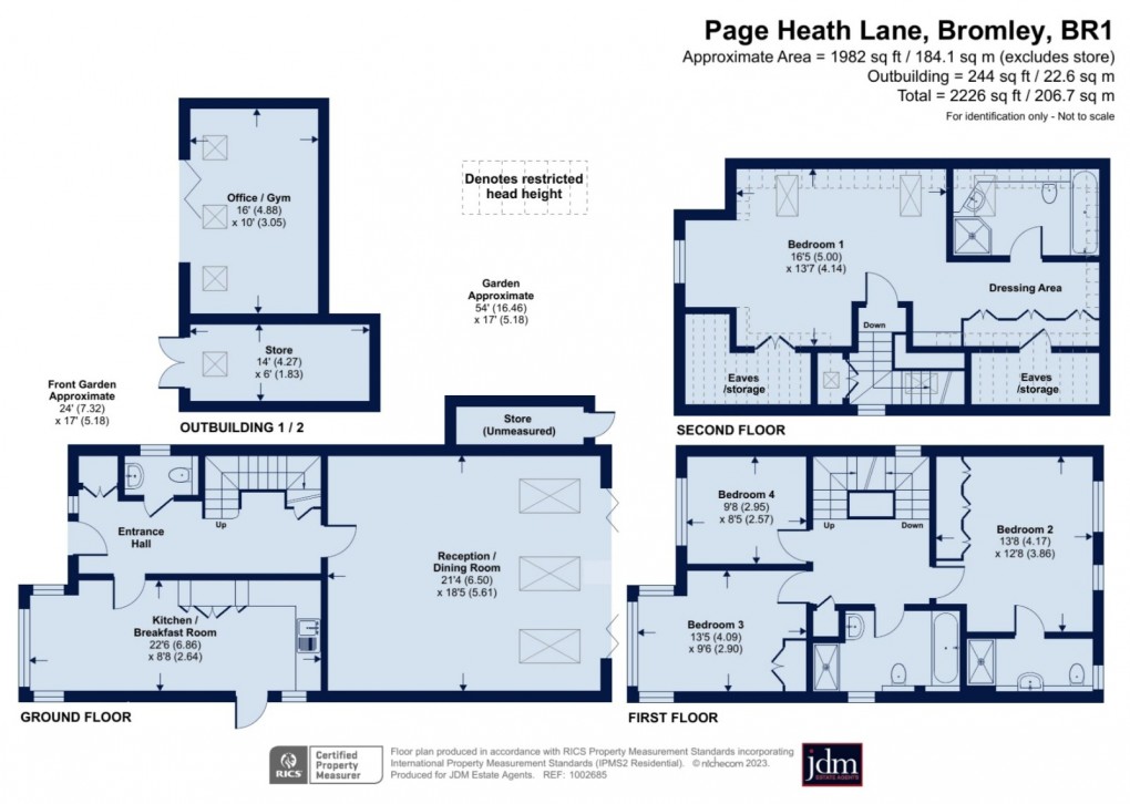 Floorplan for Bromley, Kent