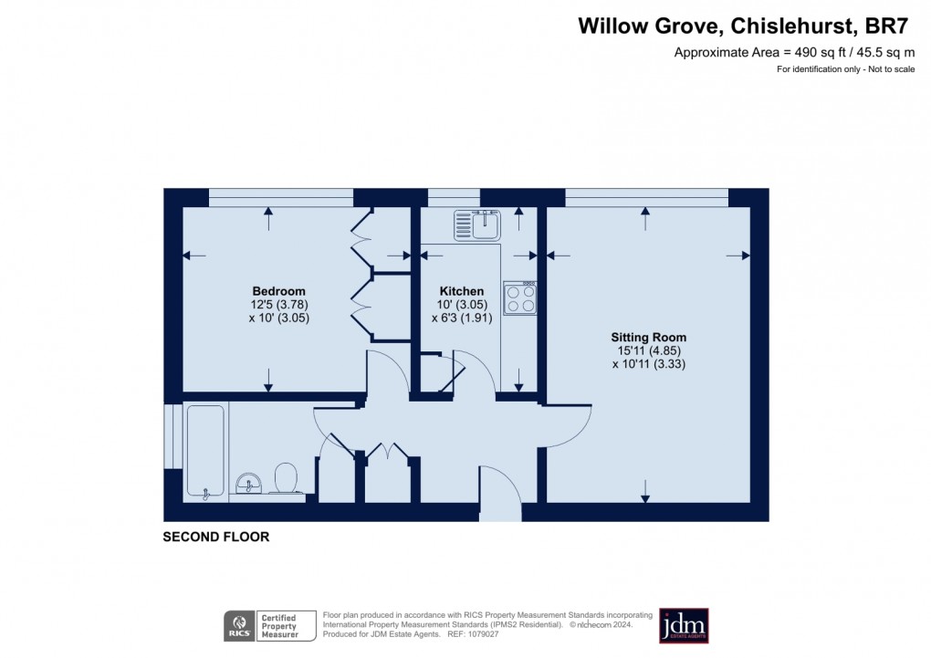 Floorplan for Chislehurst, Kent