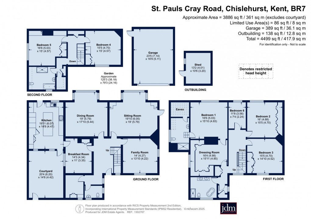 Floorplan for Chislehurst, Kent
