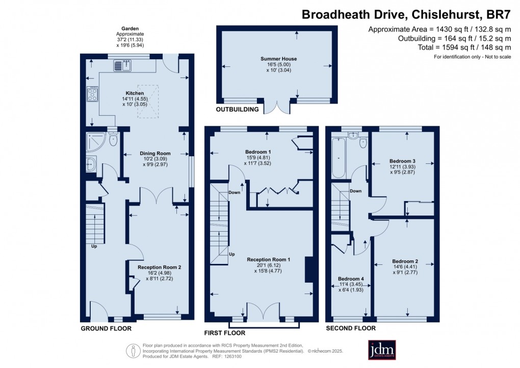 Floorplan for Chislehurst, Kent