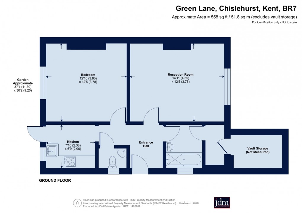 Floorplan for Chislehurst, Kent