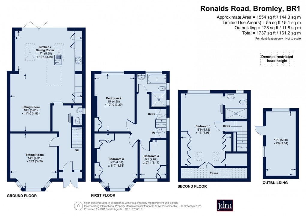 Floorplan for Bromley, Kent