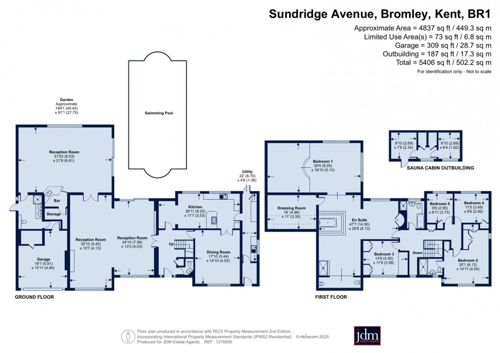 Floorplan for Bromley, Kent