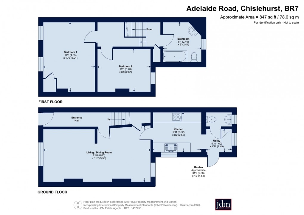 Floorplan for Chislehurst, Kent