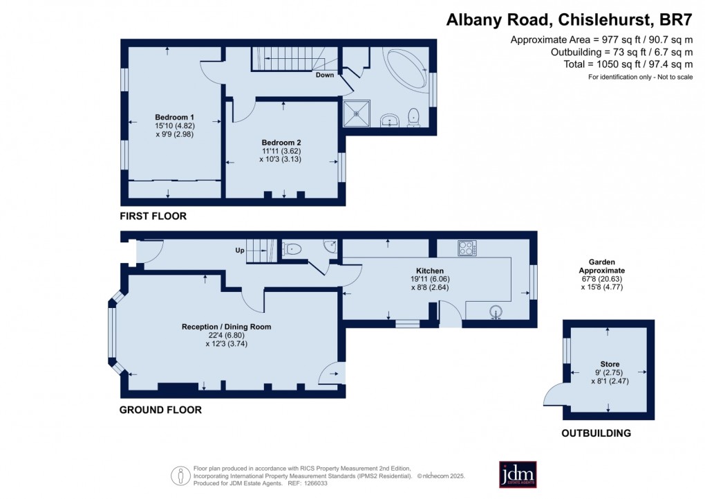 Floorplan for Chislehurst, Kent