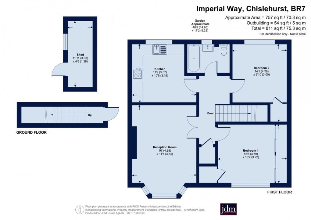 Floorplan for Chislehurst, Kent