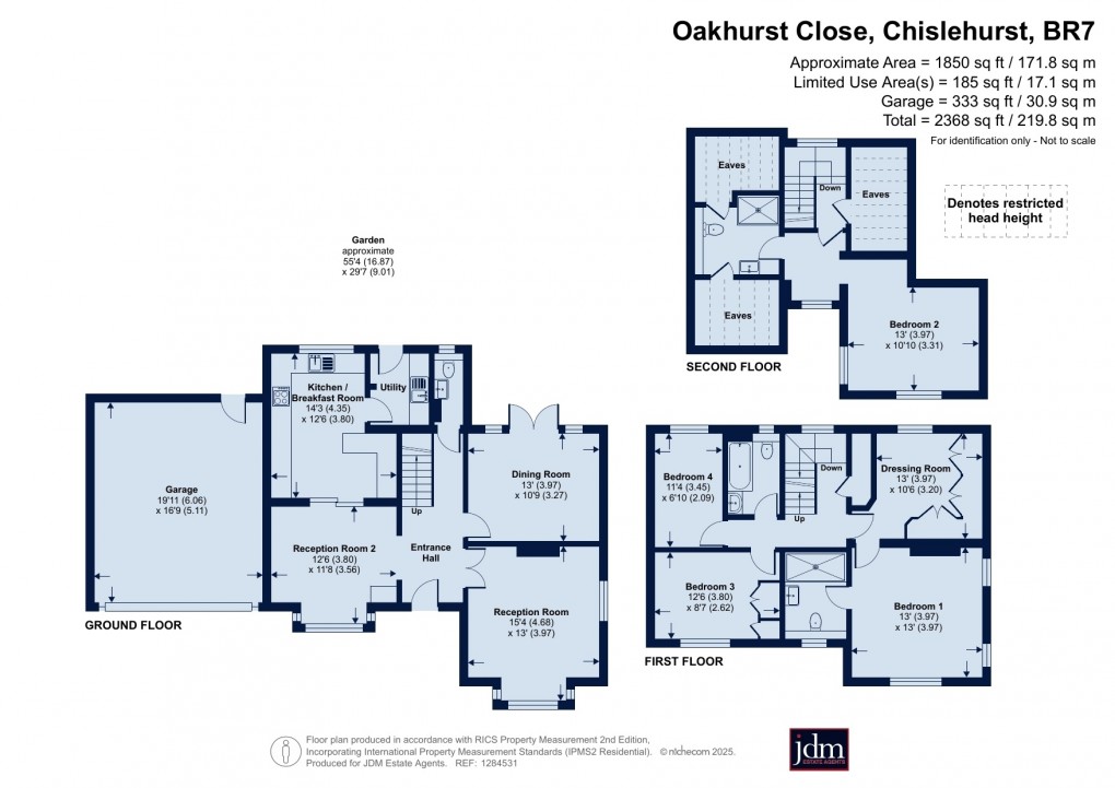 Floorplan for Chislehurst, Kent