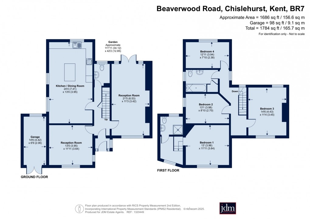 Floorplan for Chislehurst, Kent