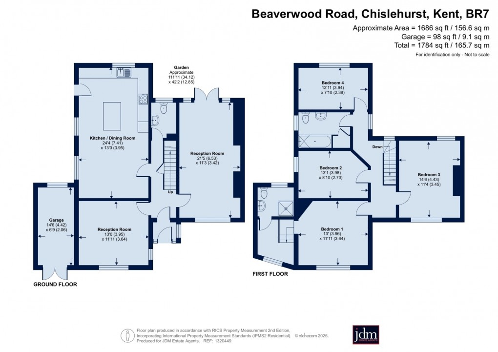 Floorplan for Chislehurst, Kent