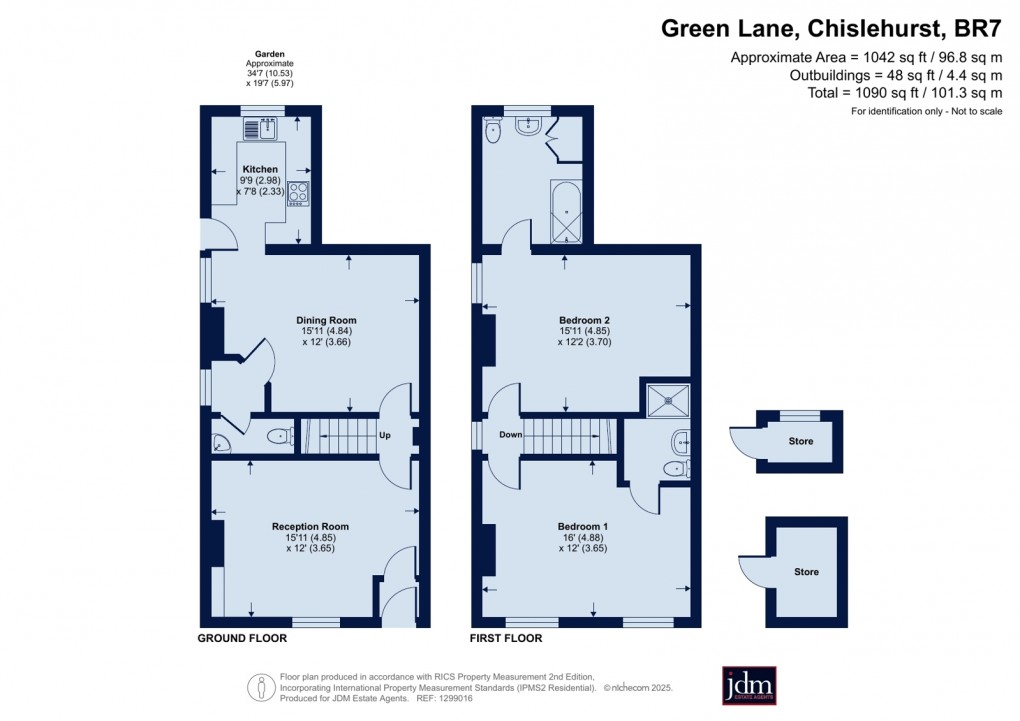 Floorplan for Chislehurst, Kent