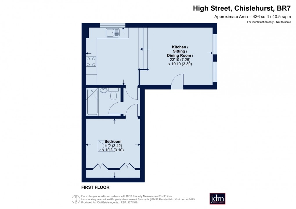 Floorplan for Chislehurst, Kent