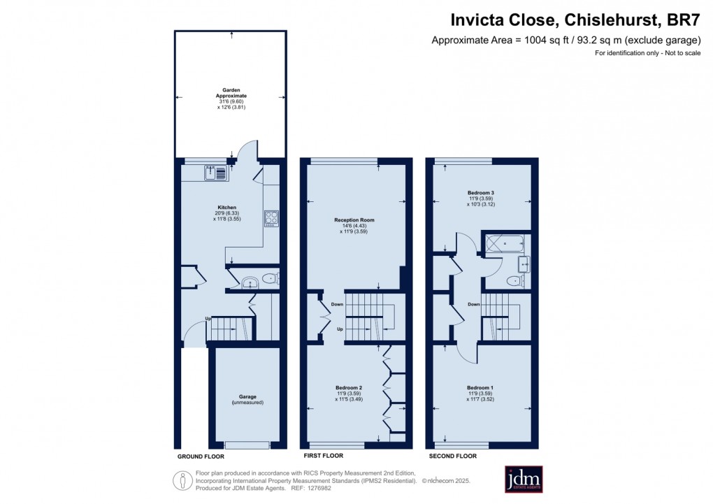 Floorplan for Chislehurst, Kent