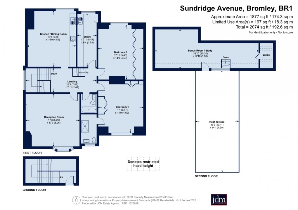 Floorplan for Bromley, Kent