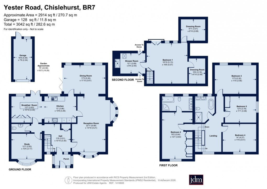 Floorplan for Chislehurst, Kent
