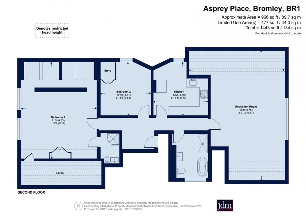 Floorplan for Bromley, Kent