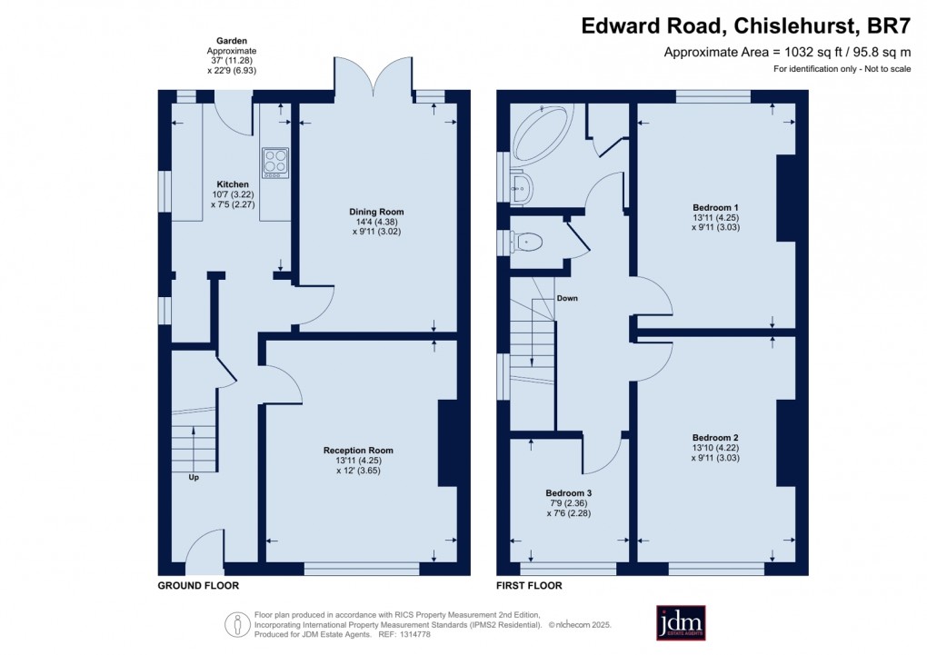 Floorplan for Chislehurst, Kent