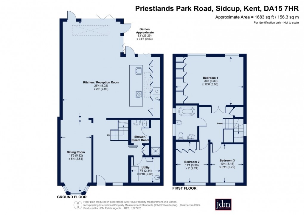 Floorplan for Sidcup