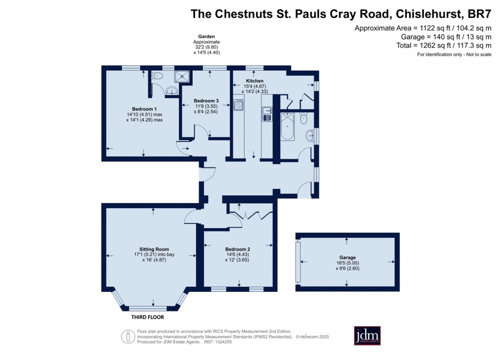 Floorplan for Chislehurst, Kent
