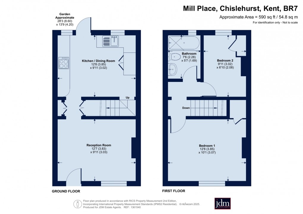 Floorplan for Chislehurst, Kent