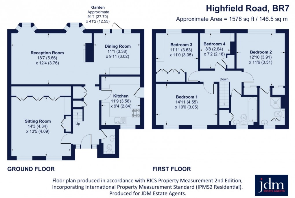 Floorplan for Chislehurst, Kent