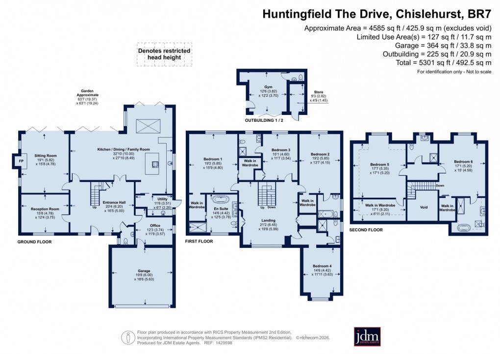Floorplan for Chislehurst, Kent