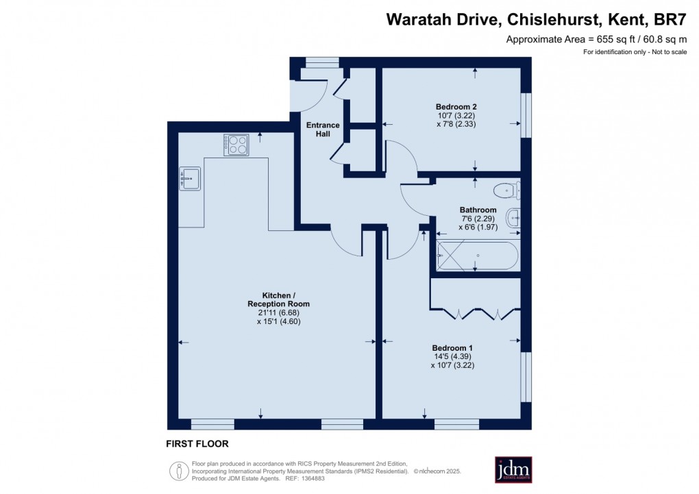 Floorplan for Chislehurst, Kent