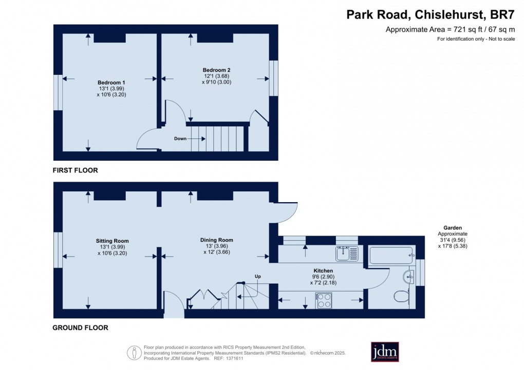 Floorplan for Chislehurst, Kent