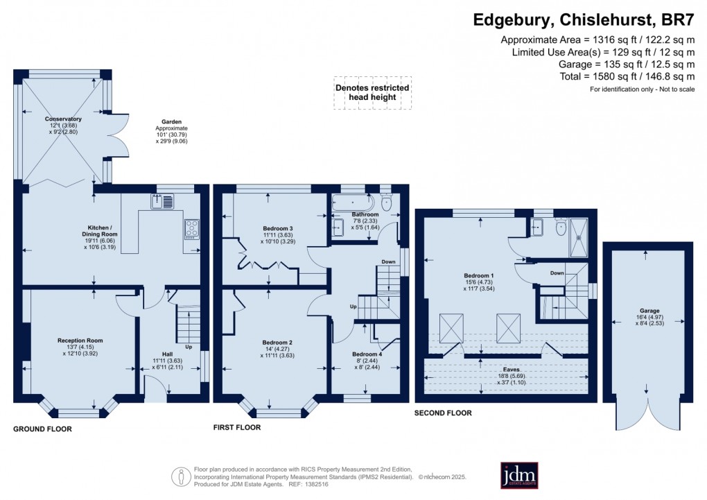 Floorplan for Chislehurst, Kent