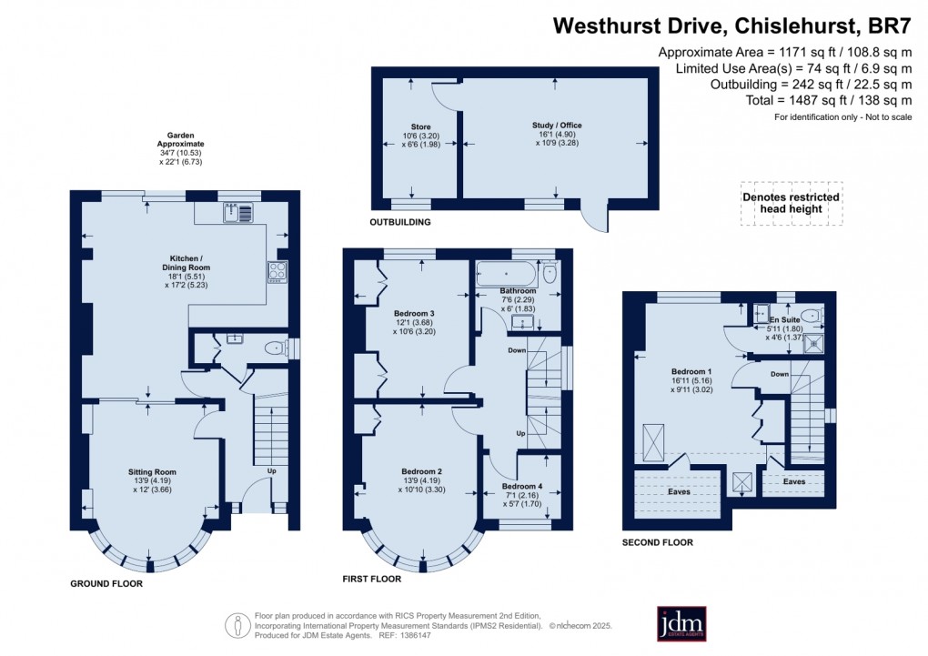 Floorplan for Chislehurst, Kent