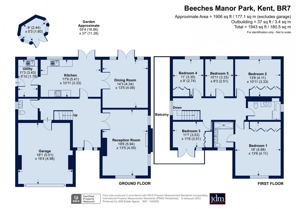 Floorplan for Chislehurst, Kent