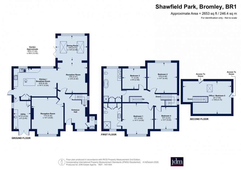Floorplan for Bromley, Kent