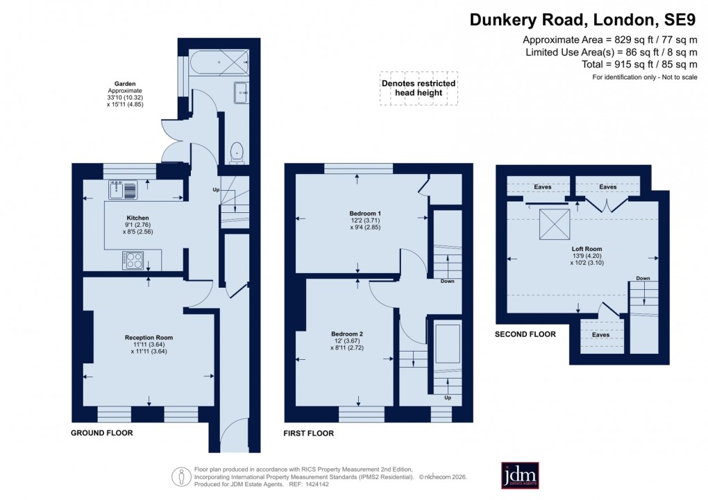 Floorplan for Mottingham, London