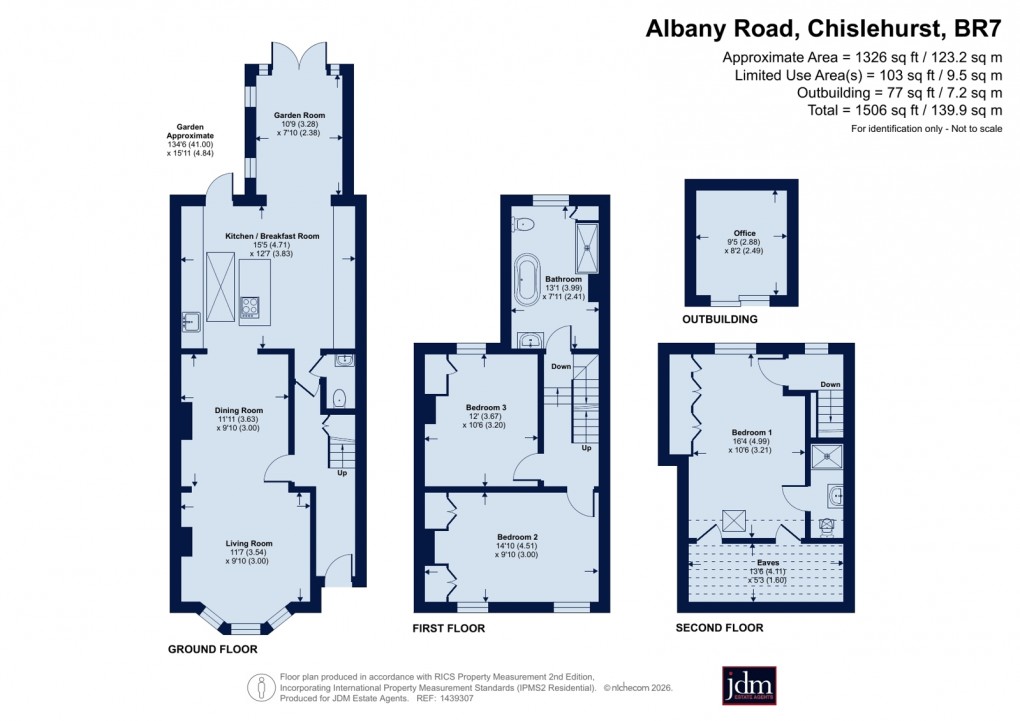 Floorplan for Chislehurst, Kent