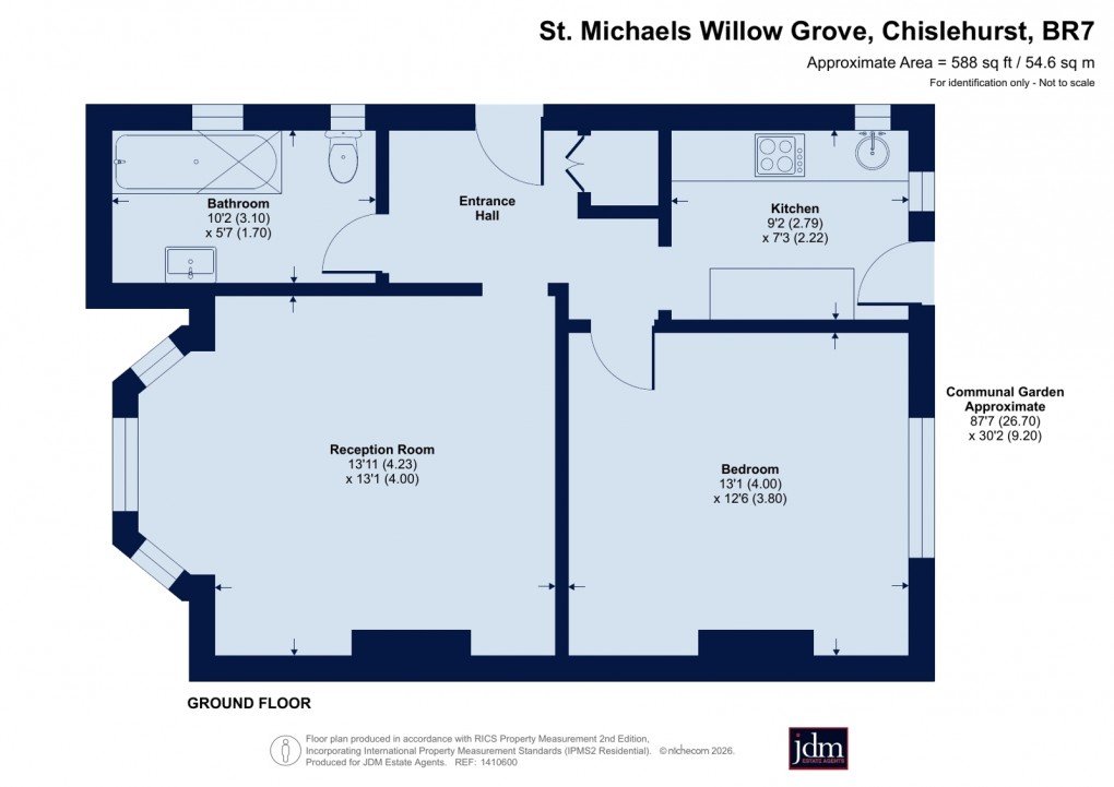 Floorplan for Chislehurst, Kent