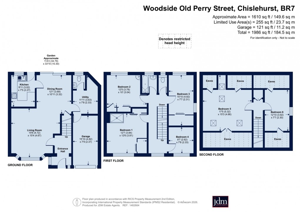 Floorplan for Chislehurst, Kent