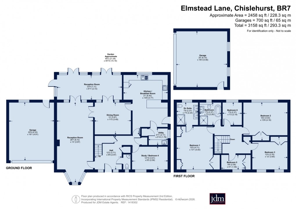 Floorplan for Chislehurst, Kent