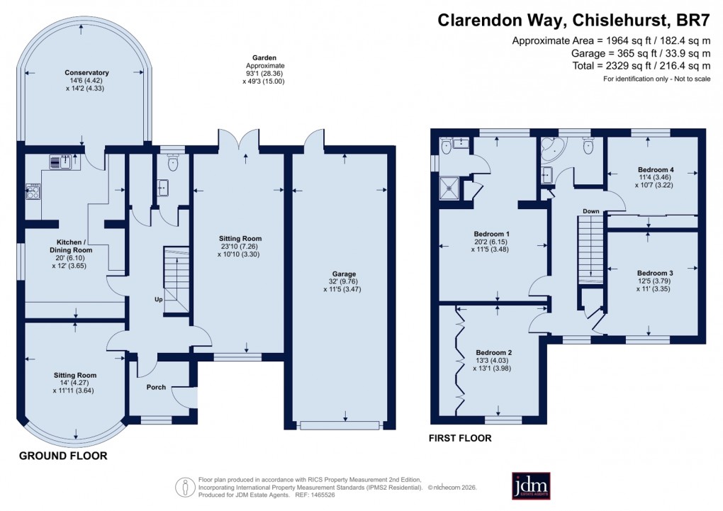 Floorplan for Chislehurst