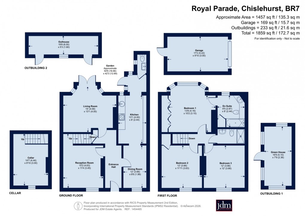 Floorplan for Chislehurst, Kent