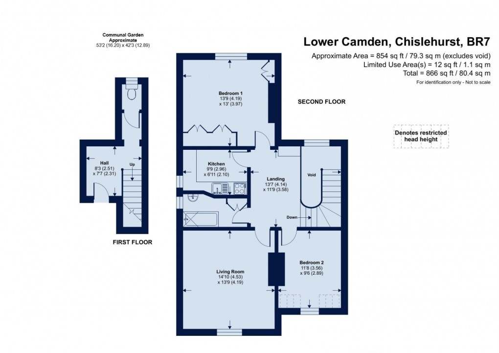 Floorplan for Chislehurst, Kent