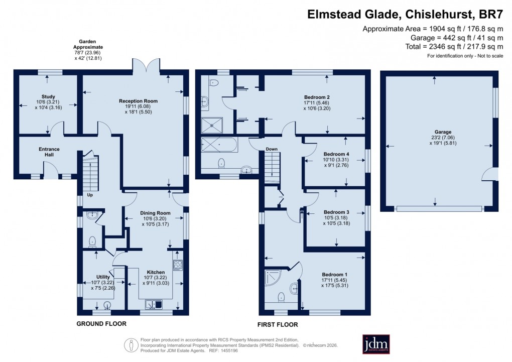 Floorplan for Chislehurst, Kent