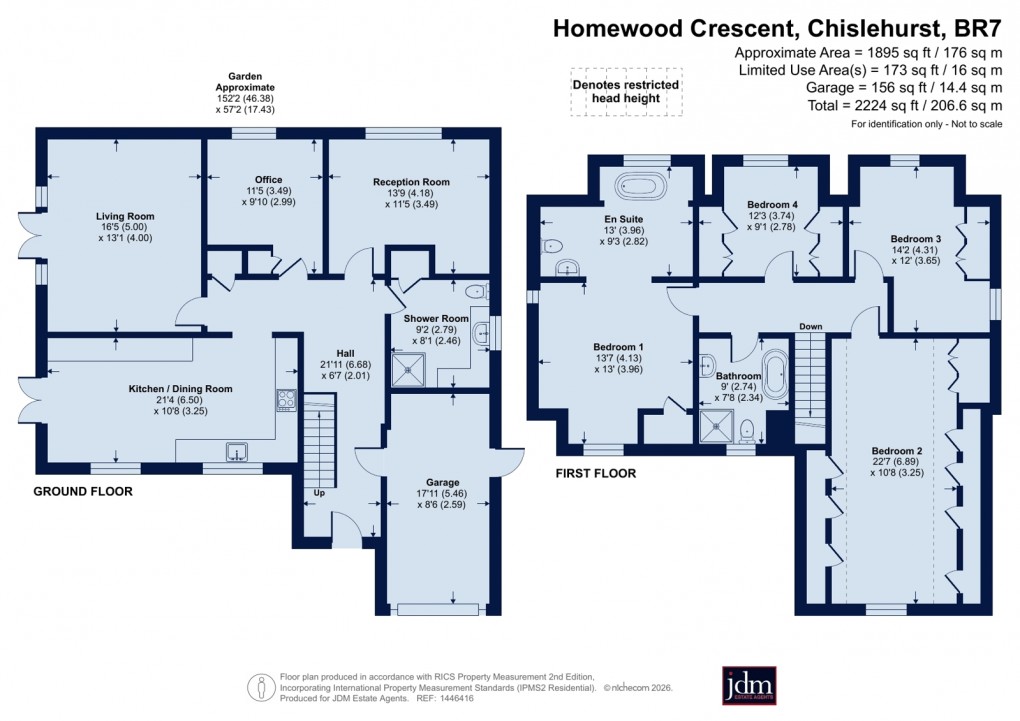 Floorplan for Chislehurst, Kent